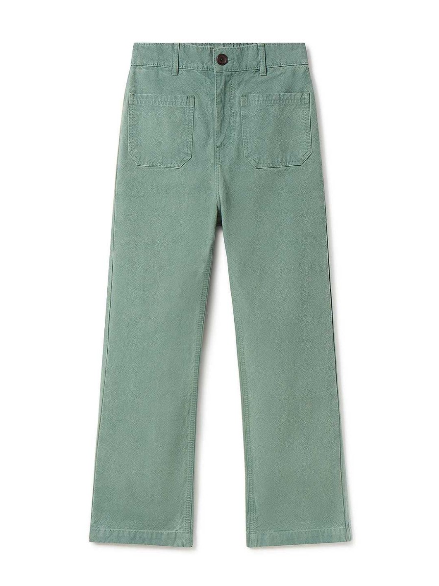 Broek | TWOTHIRDS Yunosti Saliegroen