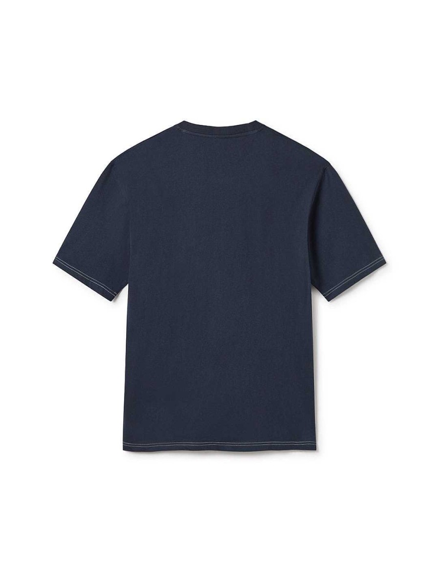 T-Shirts | TWOTHIRDS Whidbey - Donker Marineblauw