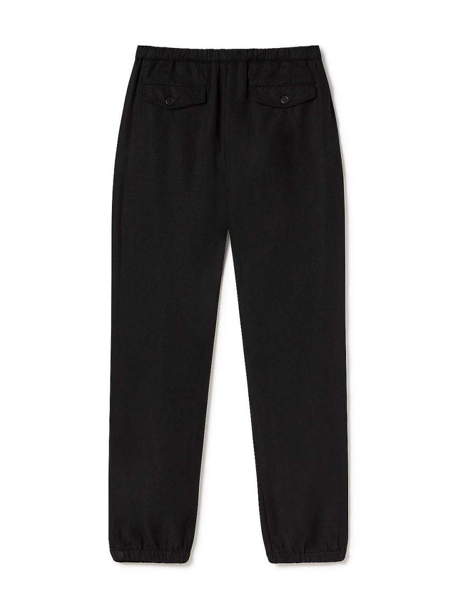 Broek | TWOTHIRDS Annobon- Zwart