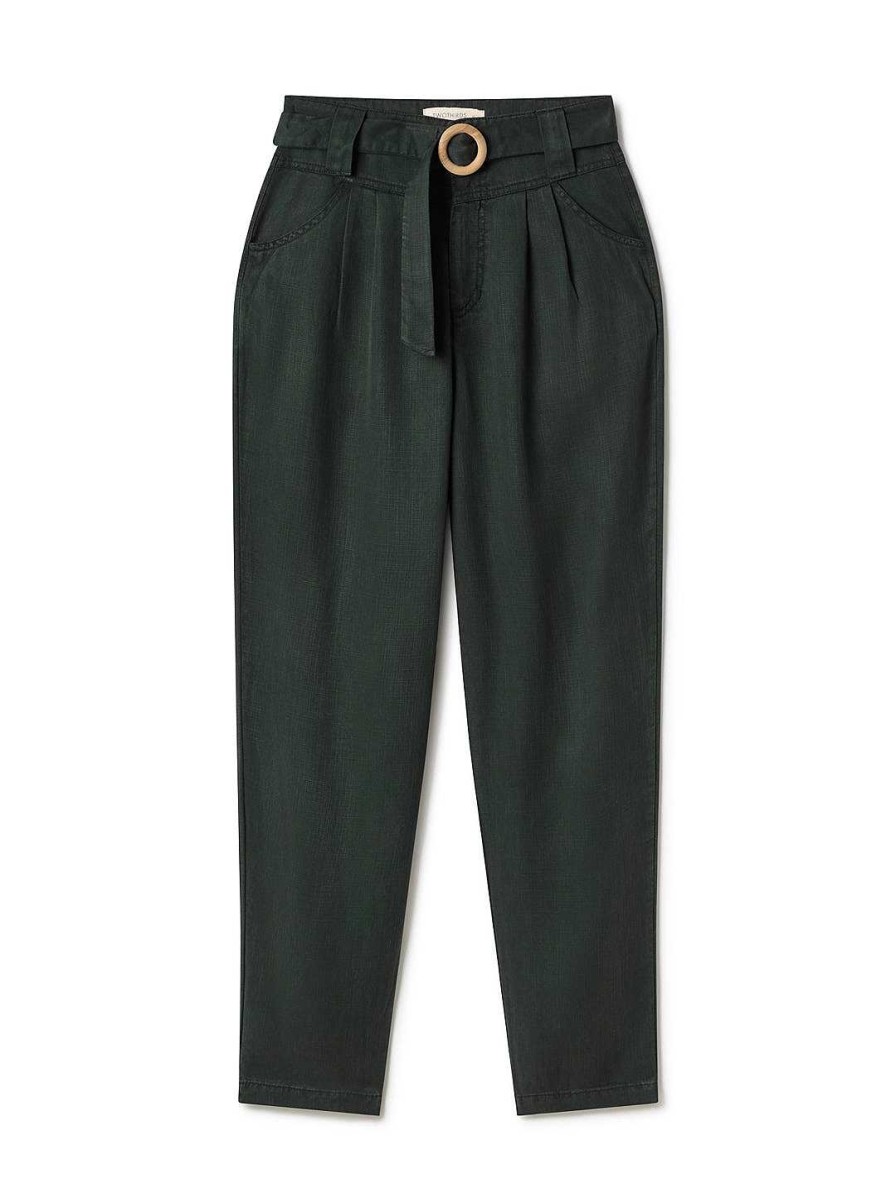 Broek | TWOTHIRDS Takaroa - Diepgroen