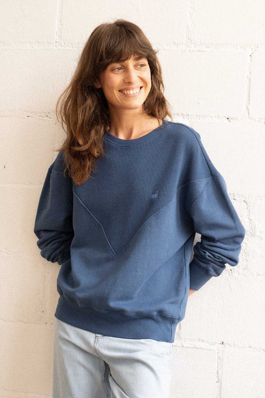 Sweatshirts | TWOTHIRDS Alka - Bijou Blauw