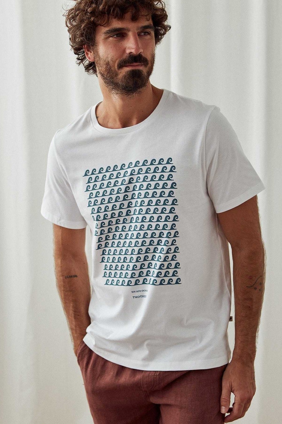 T-Shirts | TWOTHIRDS Le Steenbok Wit