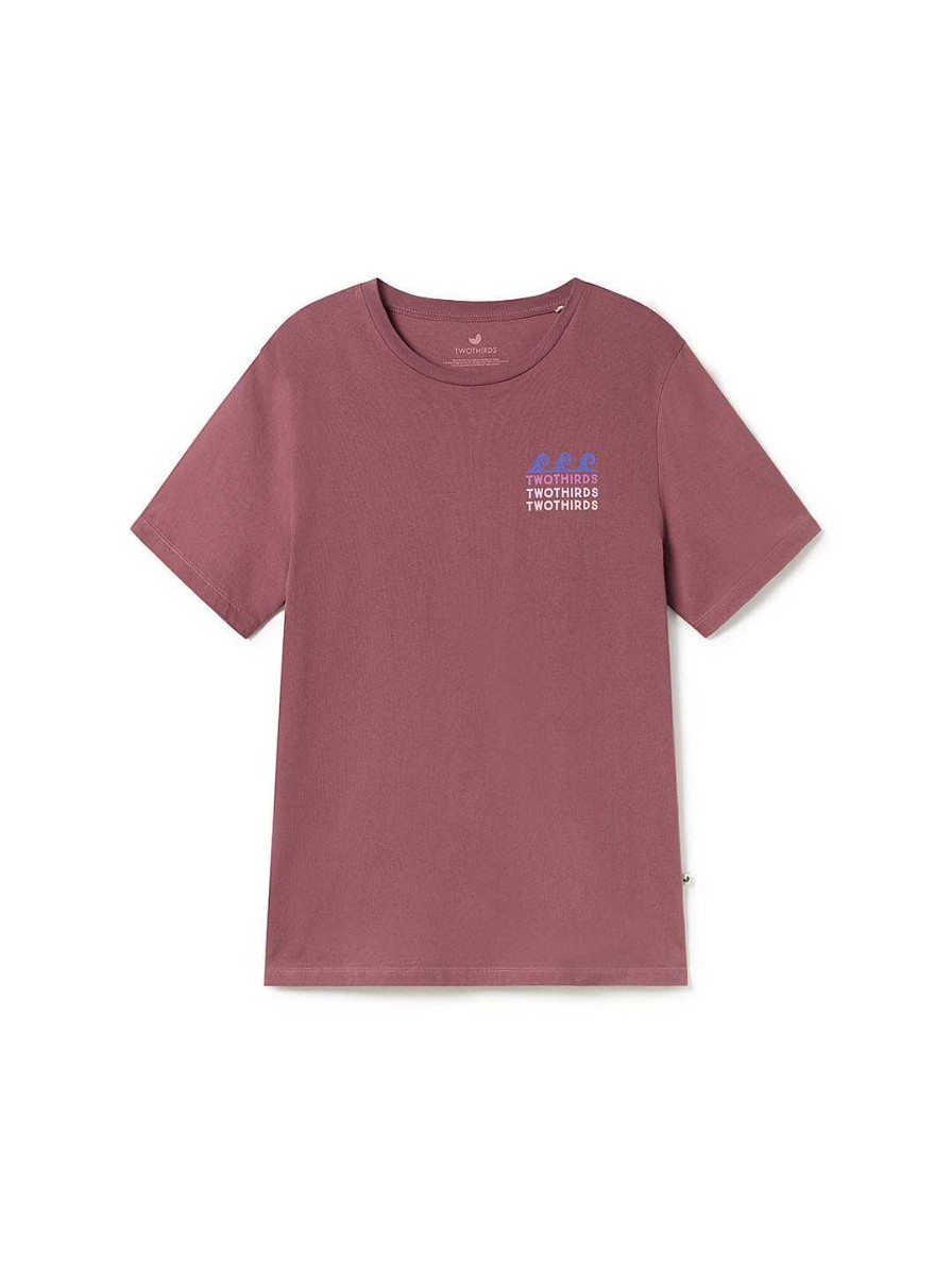 T-Shirts | TWOTHIRDS Changuu - Rozebruin