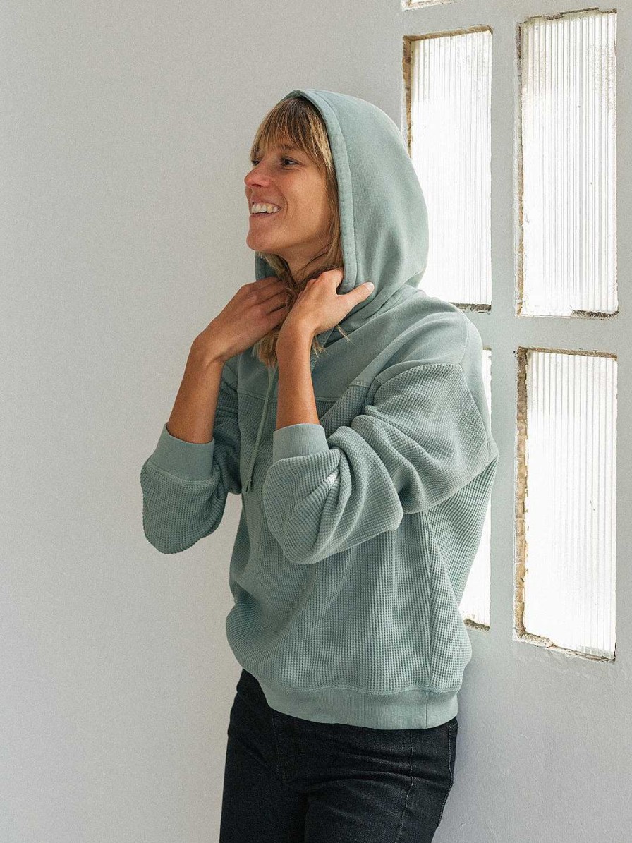 Sweatshirts | TWOTHIRDS Kai Kecil Mistig Blauw