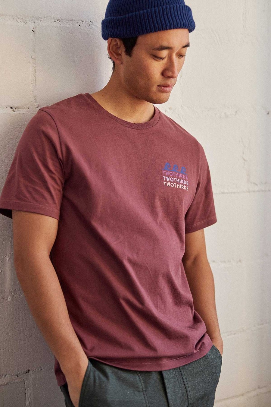 T-Shirts | TWOTHIRDS Changuu - Rozebruin