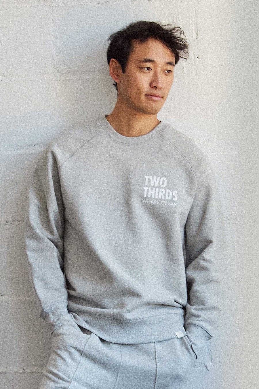 Sweatshirts | TWOTHIRDS Le Smbg01 — Grijs Gemeleerd